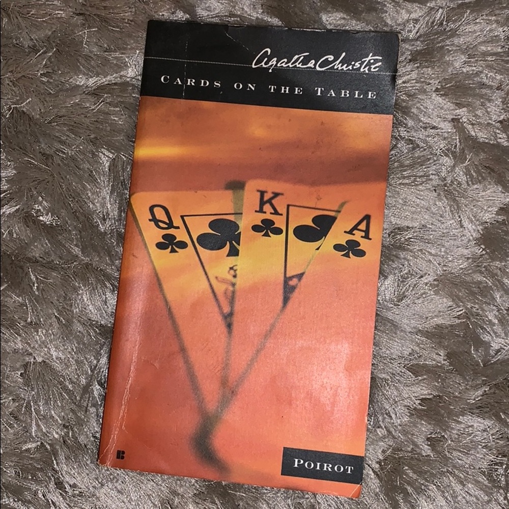 Agatha Christie book: Cards on the table